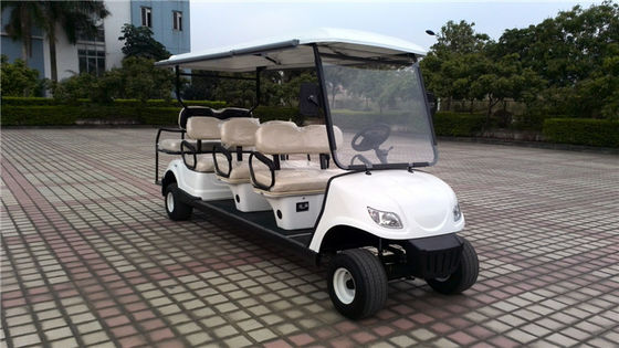 Cina Custom Utility Club Electric Car Cart Dengan Headlight LED 8 ~ 10h Waktu Isi Ulang pemasok